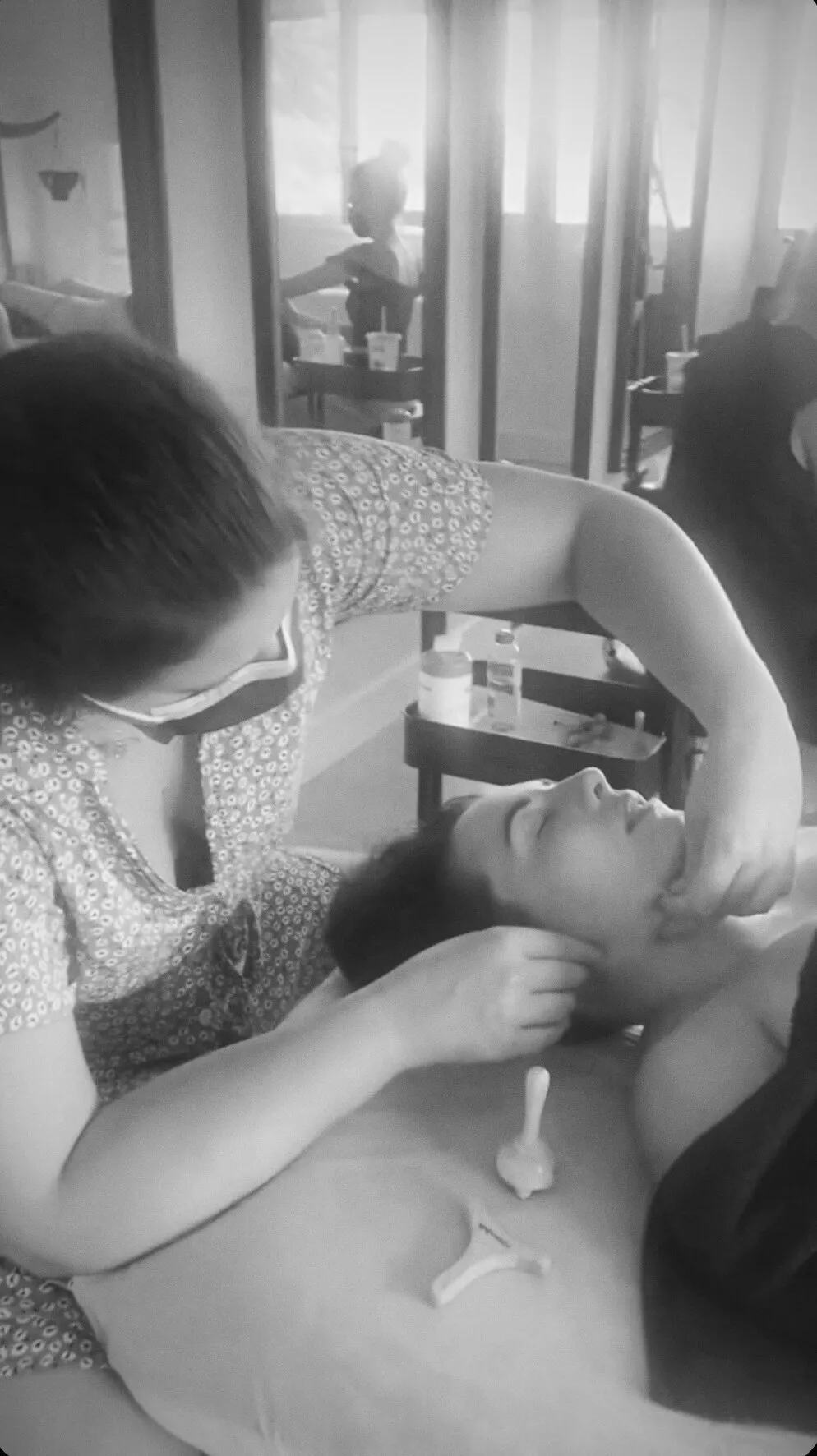 Massage mad&eacute;rotherapie visage 1