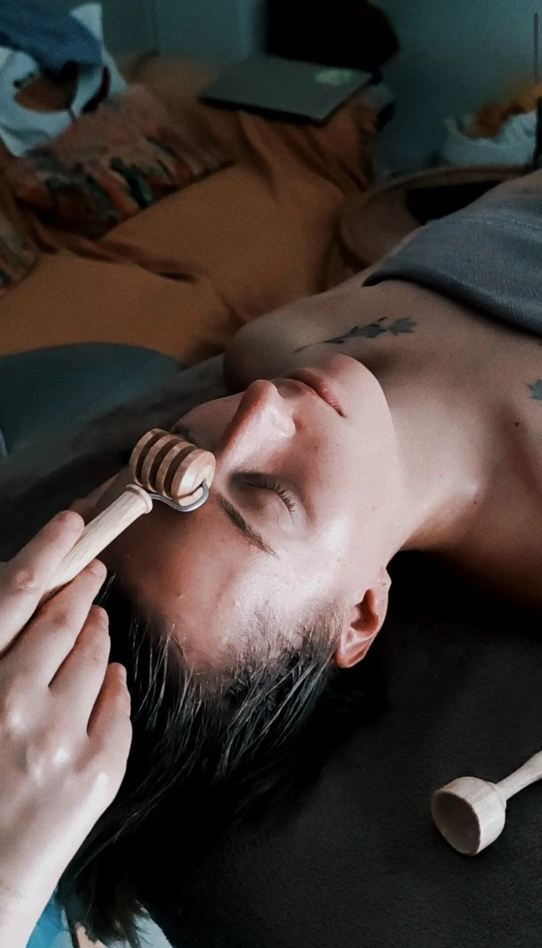 Massage mad&eacute;rotherapie visage 2